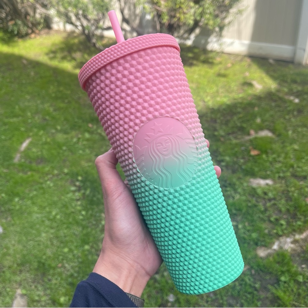 Starbucks Asia Exclusive Studded Matte Gradient Tumbler